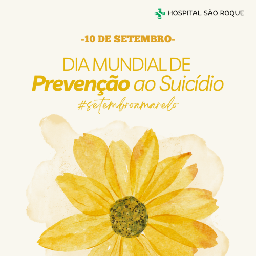 10 de setembro | Dia Mundial de Prevenção ao Suicídio