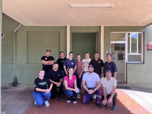 Equipe de colaboradores realizam curso de Brigada de Incêndio